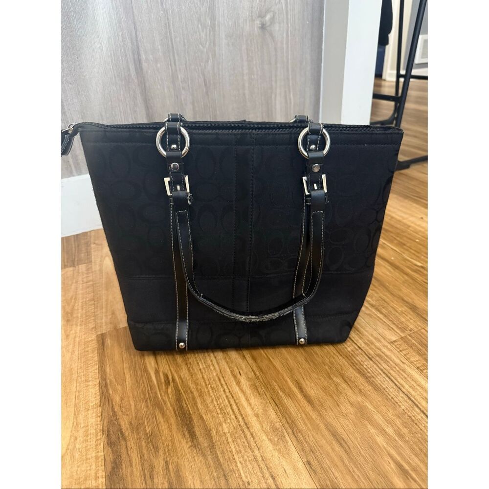 Fashion Bag Black Logo Shoulder Bag